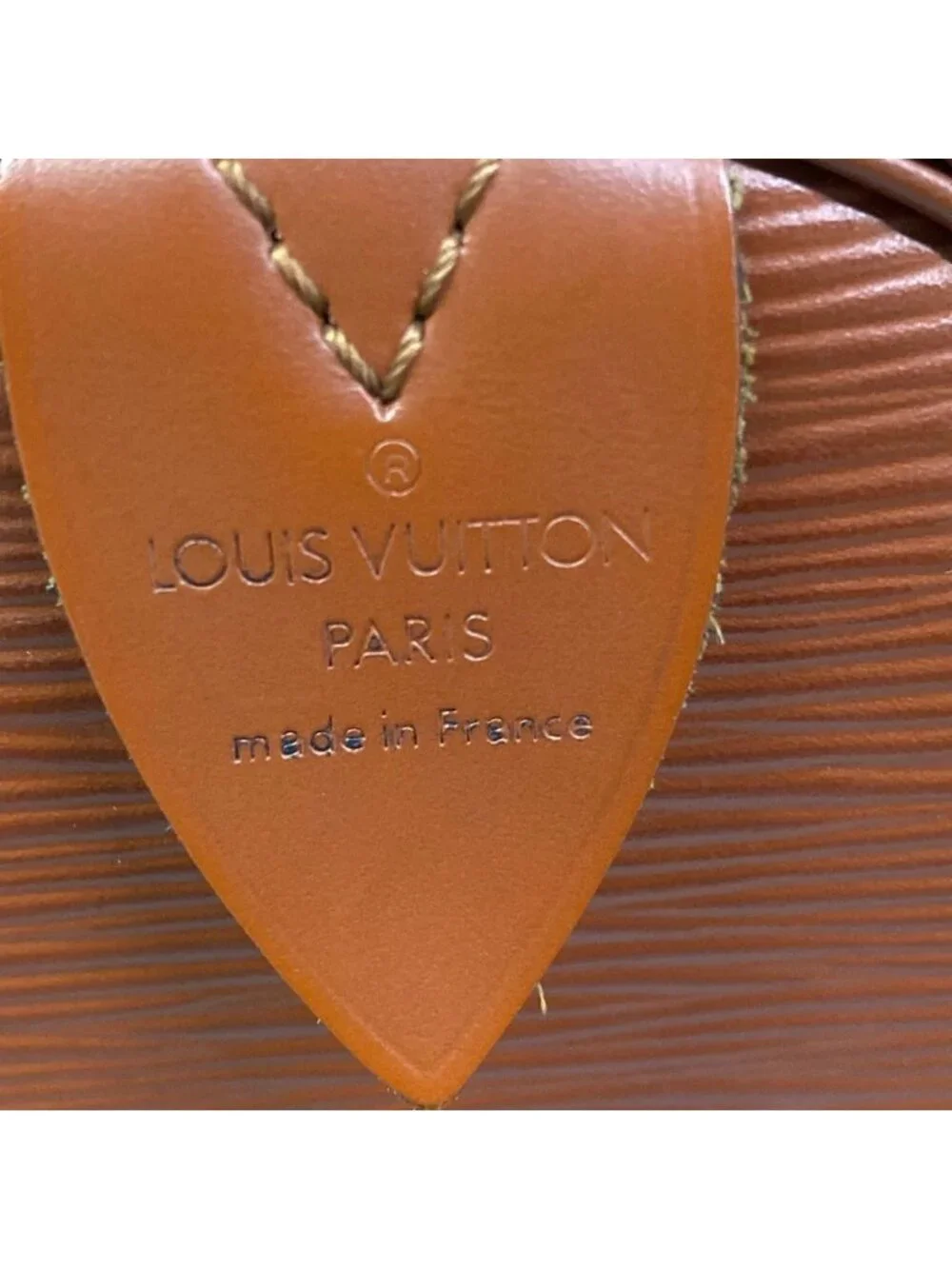 Louis Vuitton Handbag Epi Speedy 25 Kenya Brown Leather